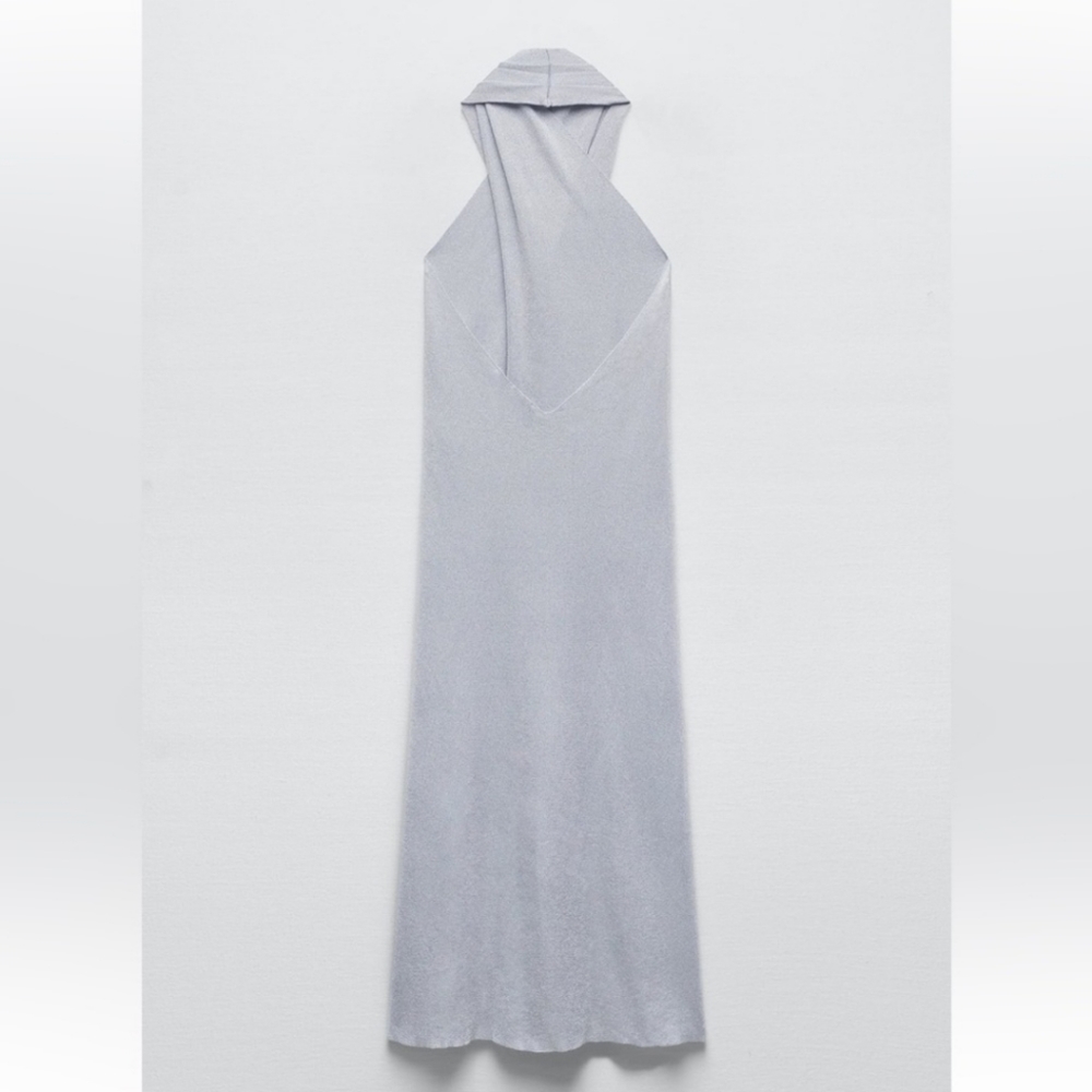 NWT ZARA * Dress size S and M Grey - Picture 13 of 16